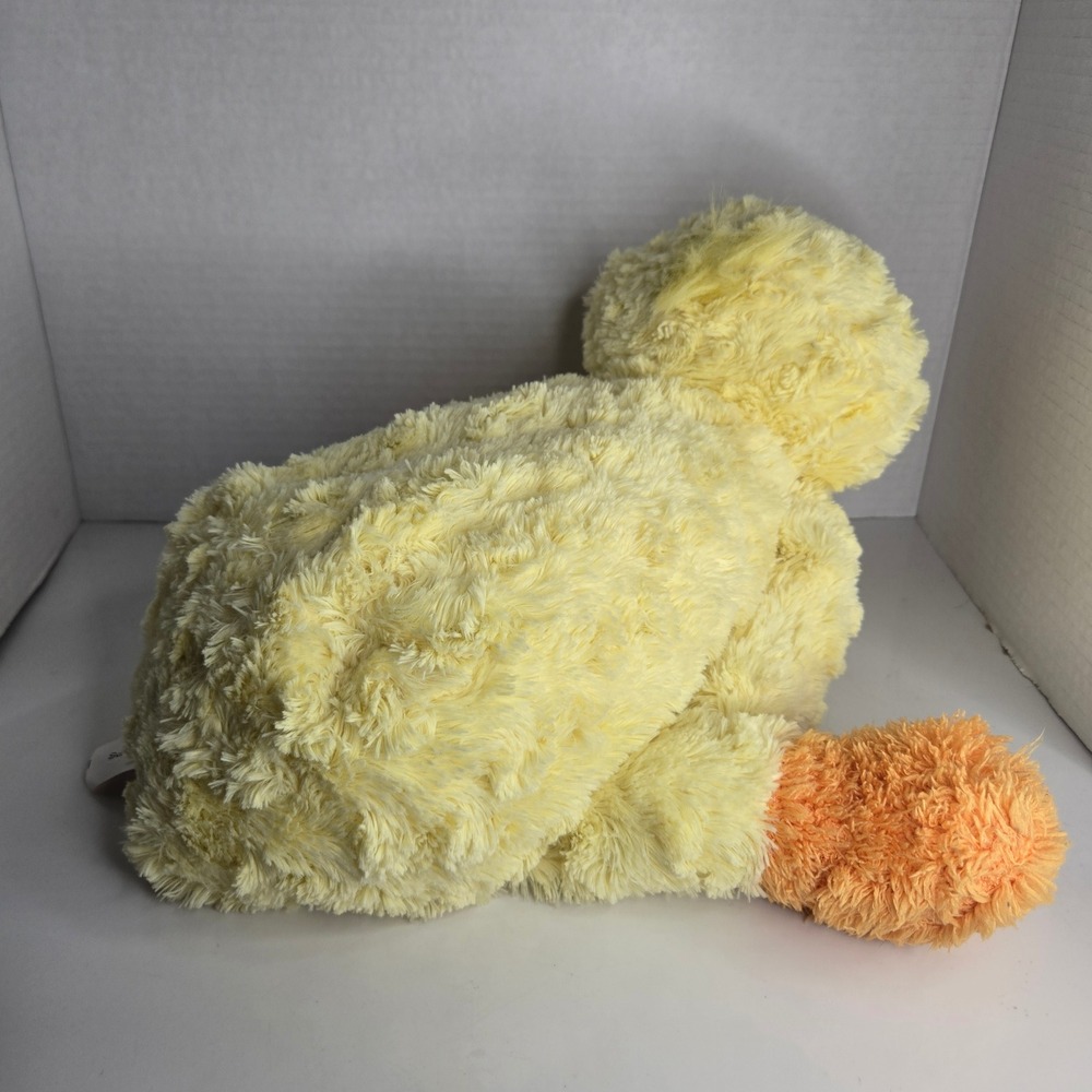 16" Street Players 2009 Cuddle Flops Yellow Laying Duck Plush Stuffed Animal - Picture 5 of 7